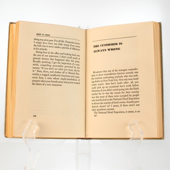 Keep It Crisp by S.J. Perelman | Collected Works and Short Stories | 1st Edition - Picture 8 of 9